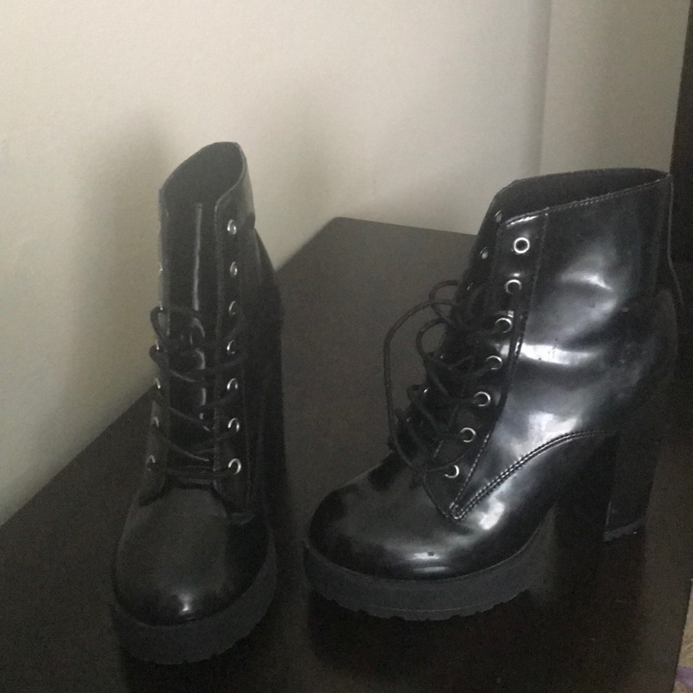Black boots